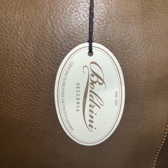 Boldrini Selleria Tundra Tote Bad Large Italian Leather - Picture 4 of 8